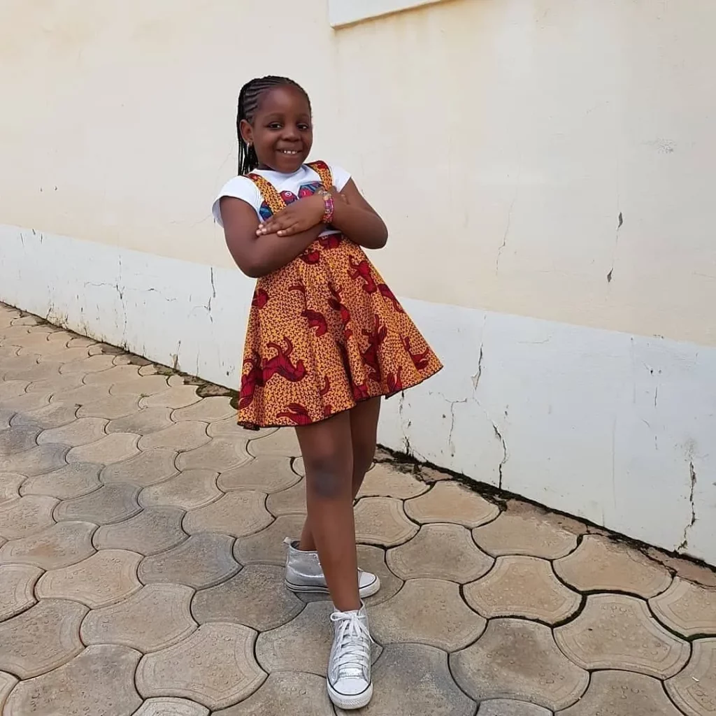 Ankara Dungarees