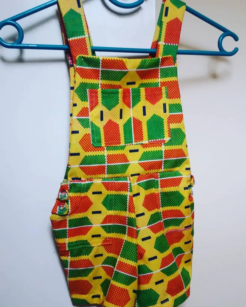 
Ankara Female Dungaree (Makeda) 