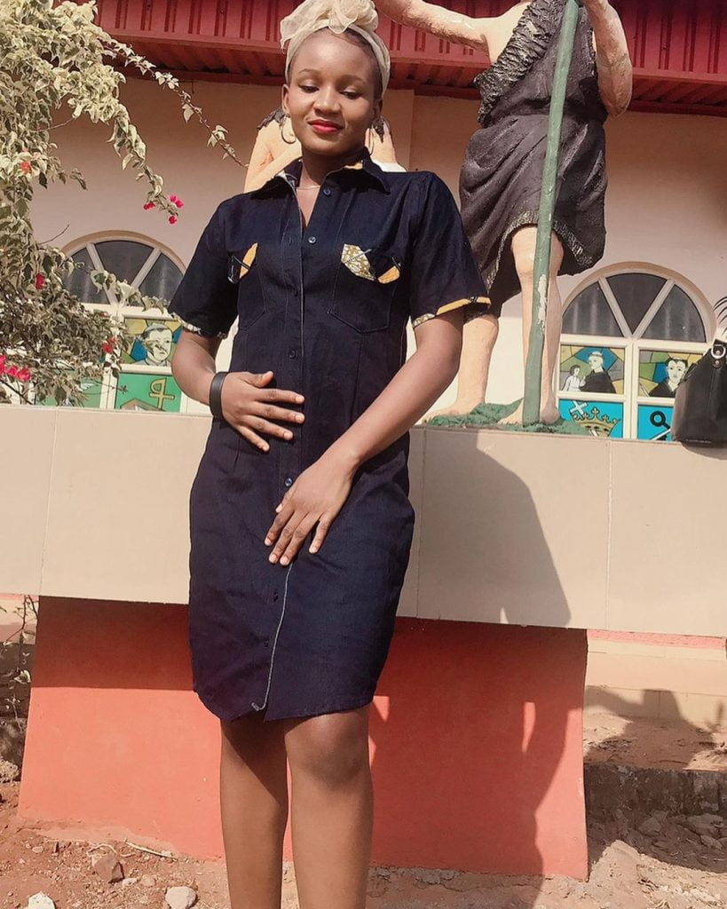 Ankara Style, Stylish Jeans and Combination of jean and ankara