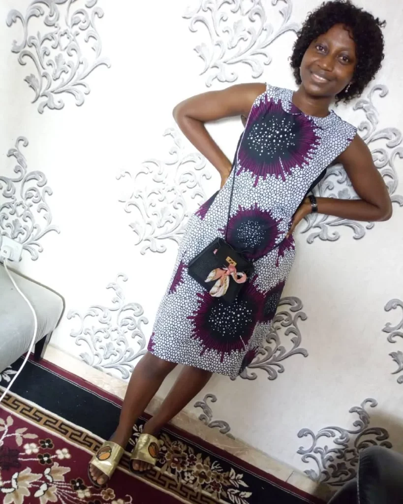 style ankara dungaree dress