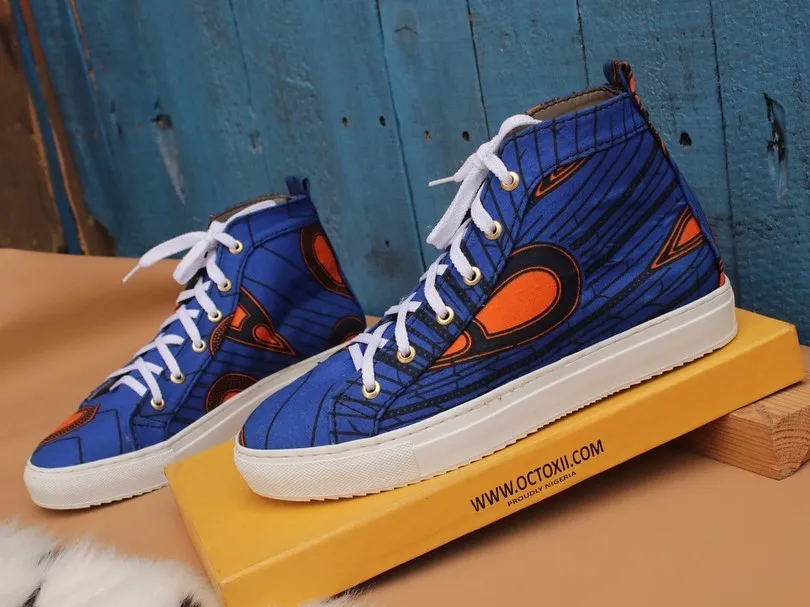 Ankara shoes designs