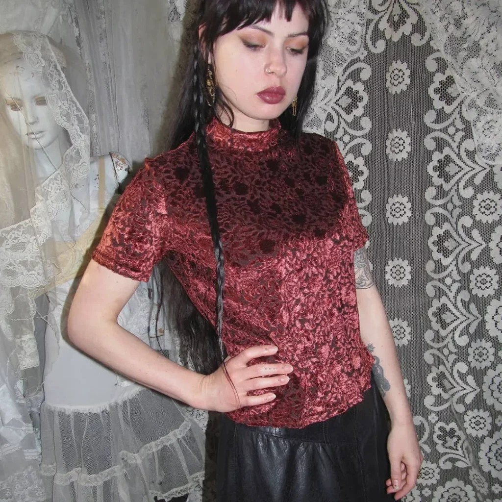 Turkey Velvet Blouse in the Nigeria