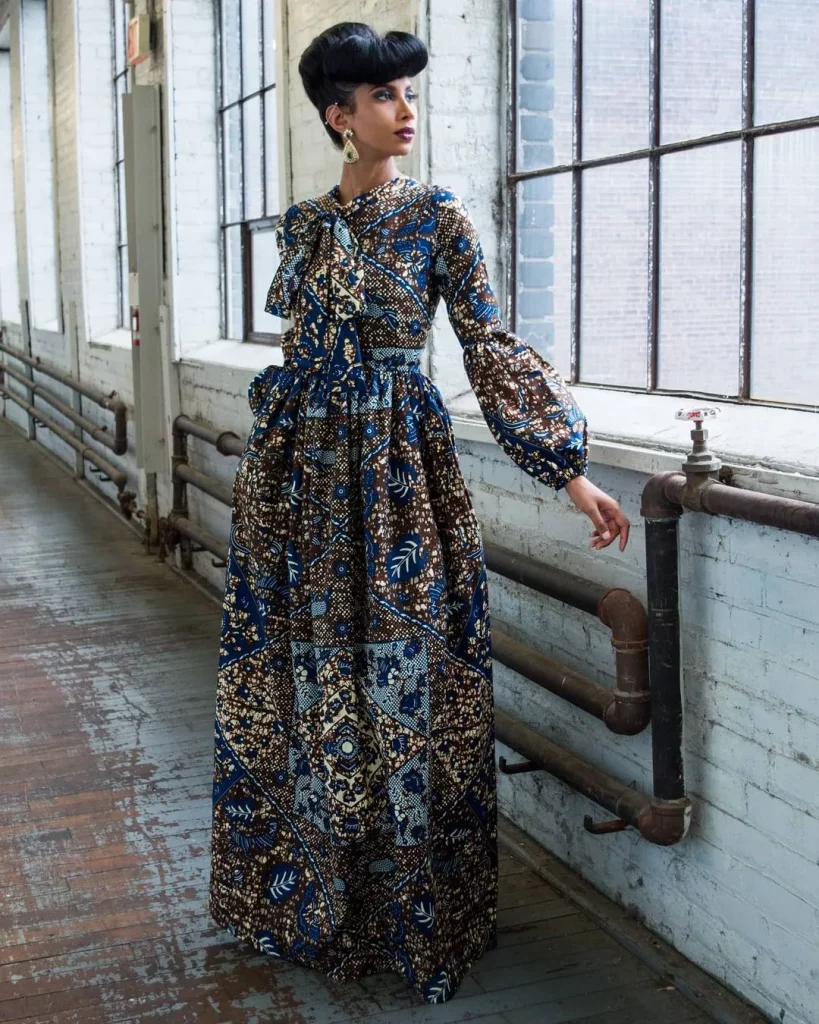 NEW STYLISH ANKARA MAXI DRESSES 