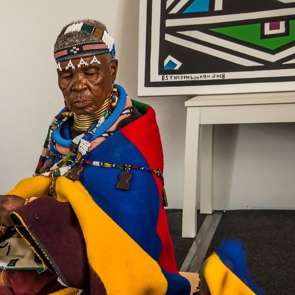 Ndebele Print fabric