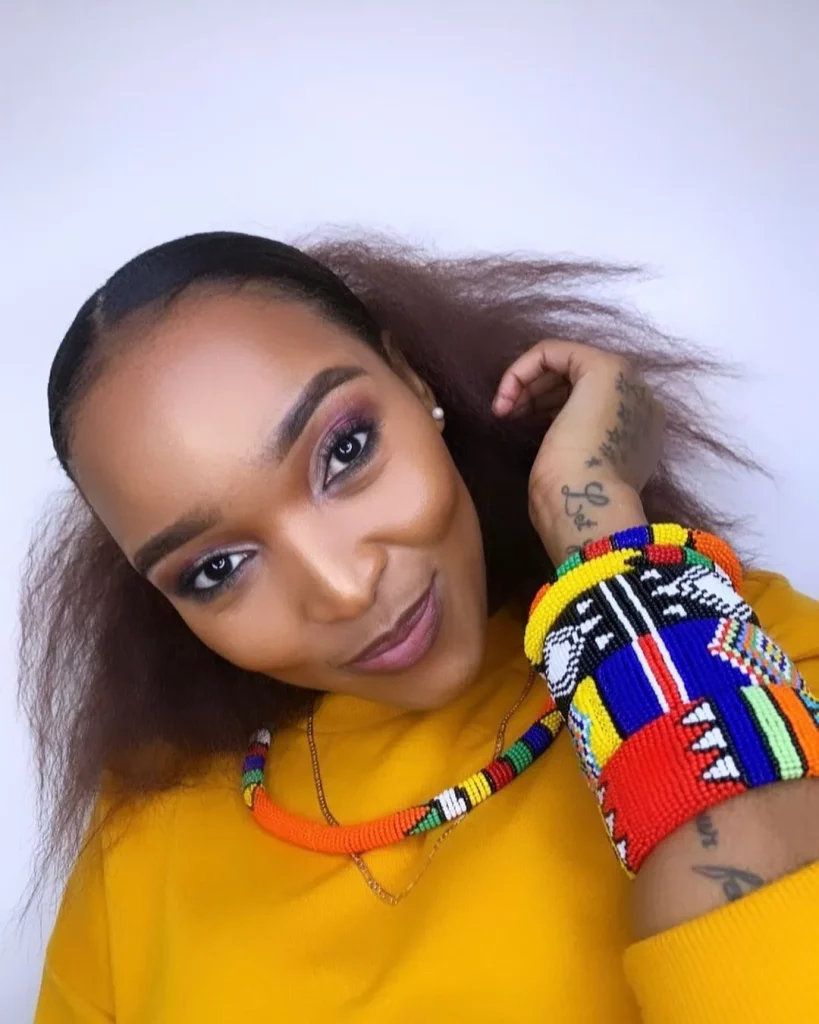 hand-made Ndebele bead pattern