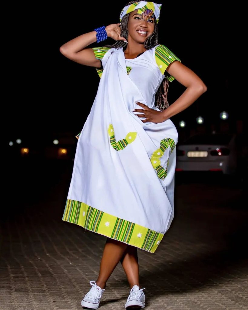 Beautiful Tsonga dress Tsonga traditional attire for women