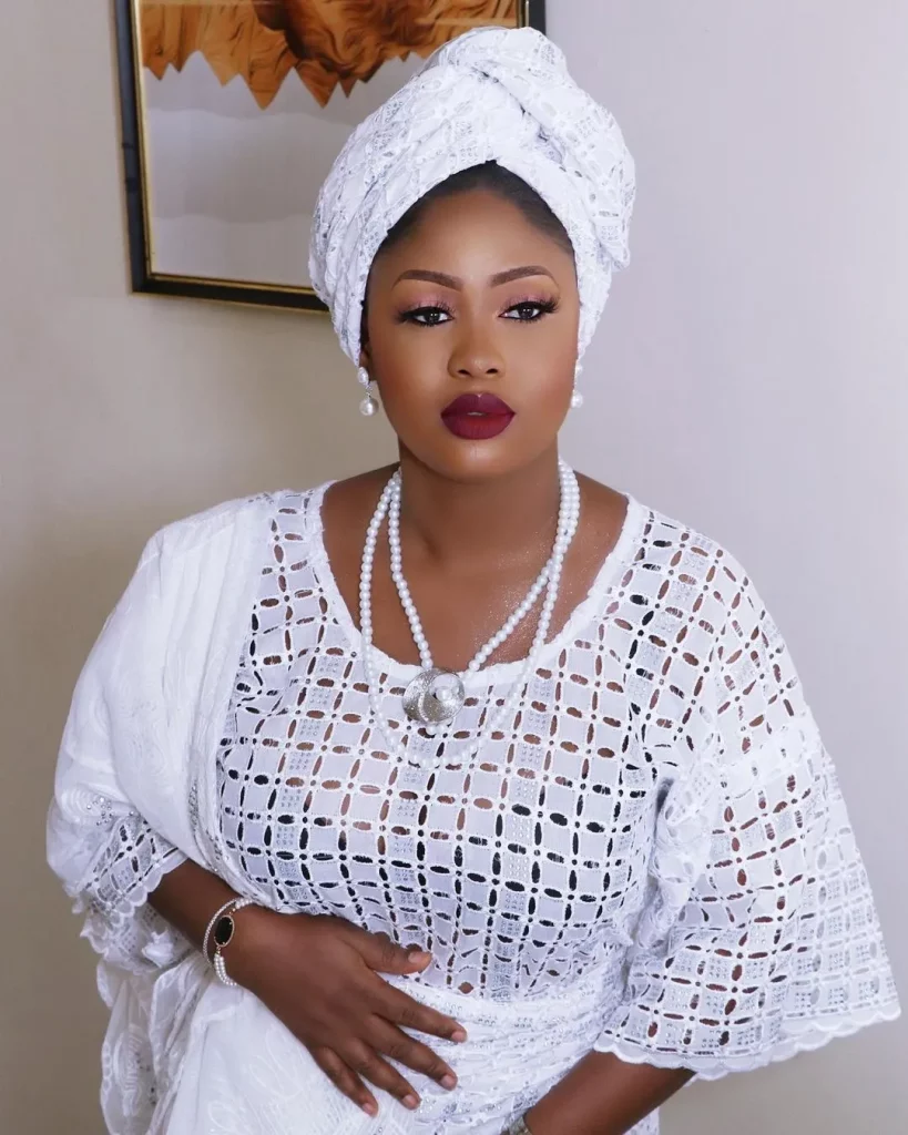 Cord lace Iro and Buba styles in Nigeria