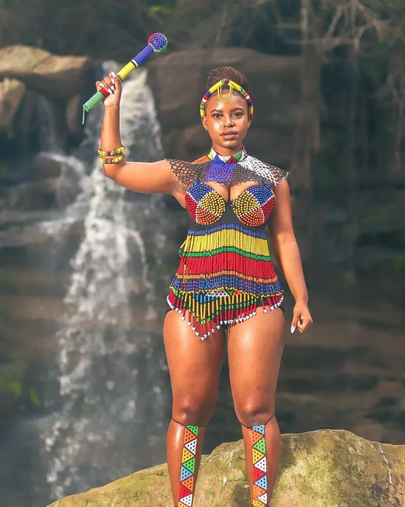 Zulu traditional attire code, a makoti or married woman