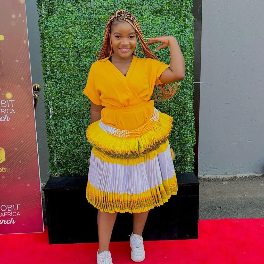 Tsonga Wedding Dresses Xibelani Skirt