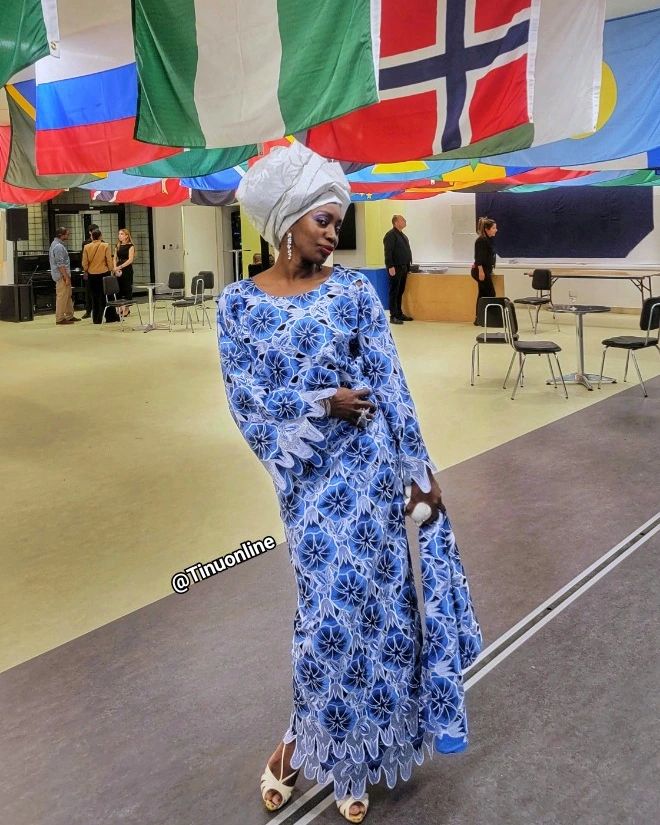 
Cord lace Iro and Buba styles in Nigeria