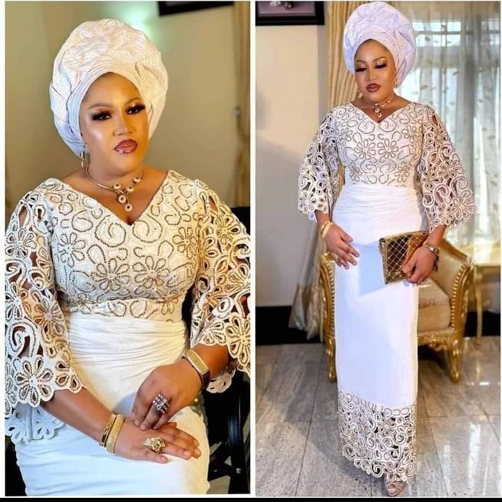 cord lace iro and blouse styles