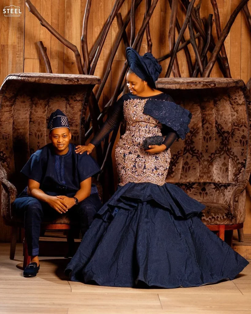 Simple Aso Ebi styles