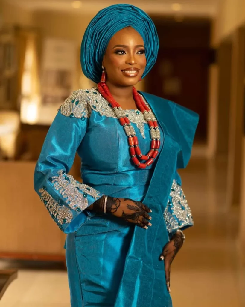 Aso Oke Gele and Fila