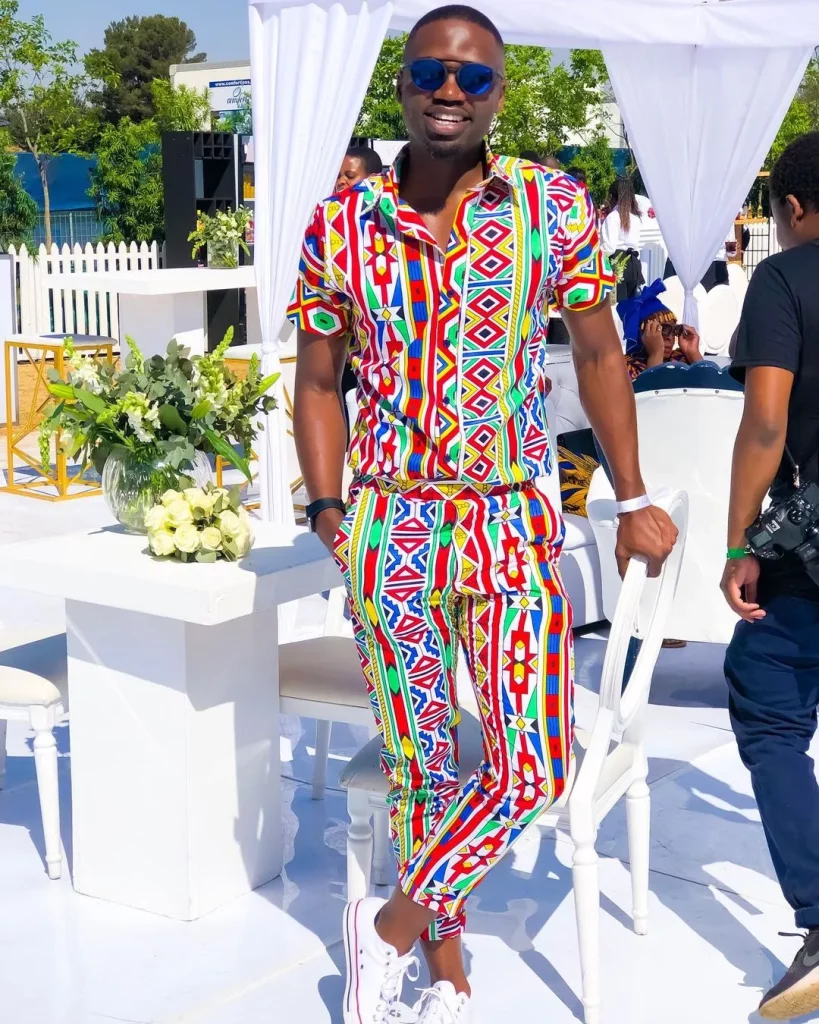 Modern Ndebele Traditional Attire for Men