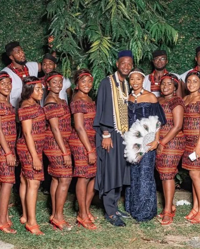 Bamenda Bride and Bridesmaids