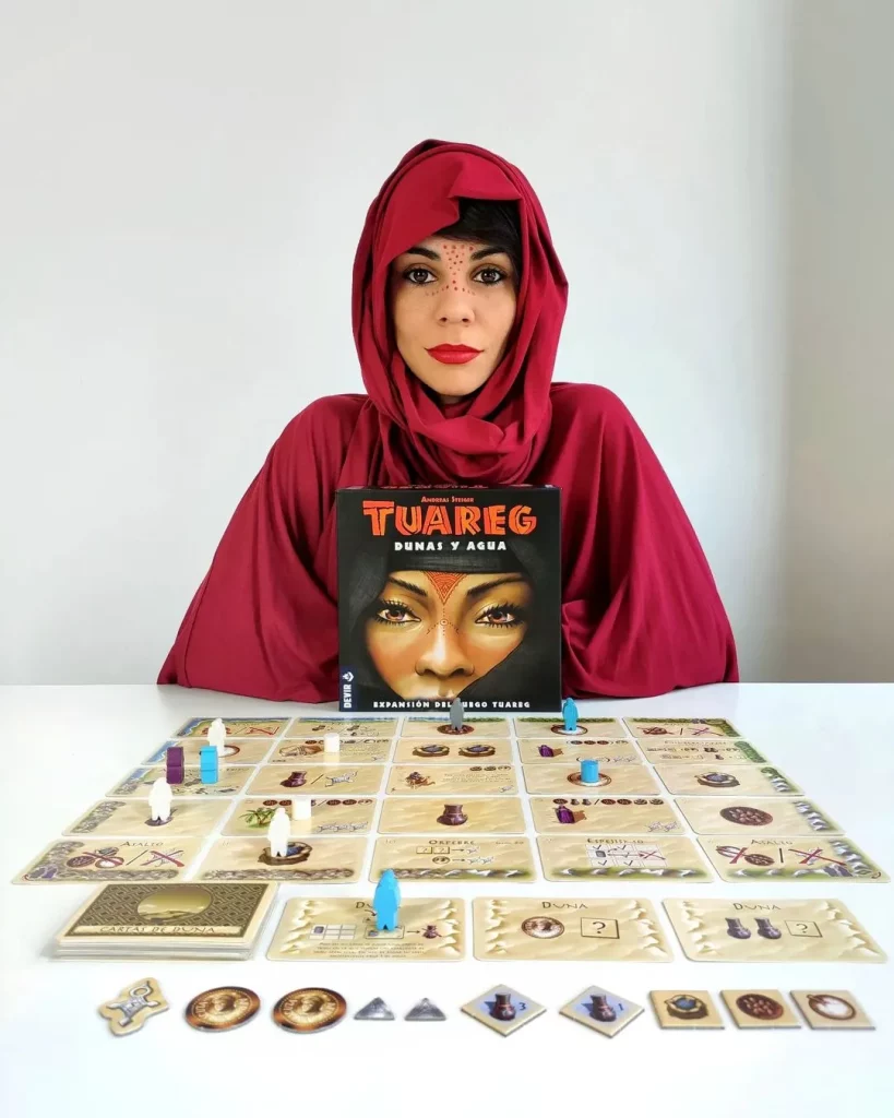 Tuareg Woman in Traditional Dress During Tafsit near Tamanrasset