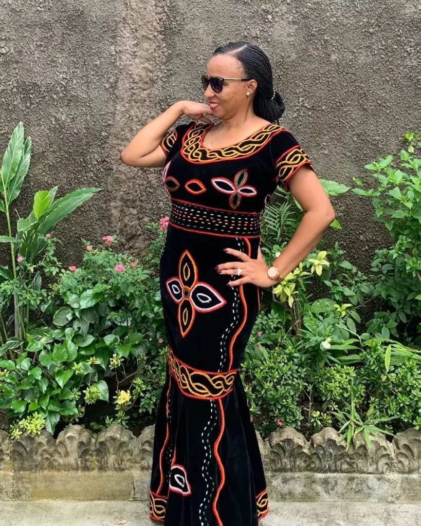 Bamileke traditional wear
