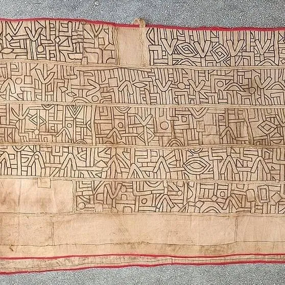 Kuba Cloth Wall Hanging