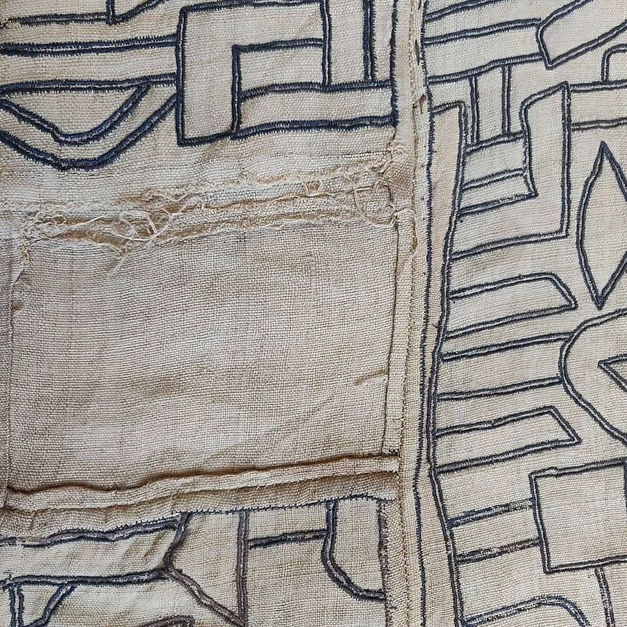 kuba raffia cloth