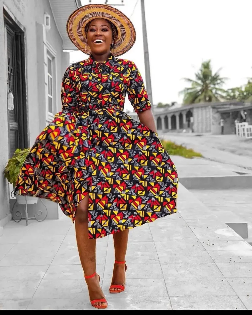 African Samakaka wax print fabric