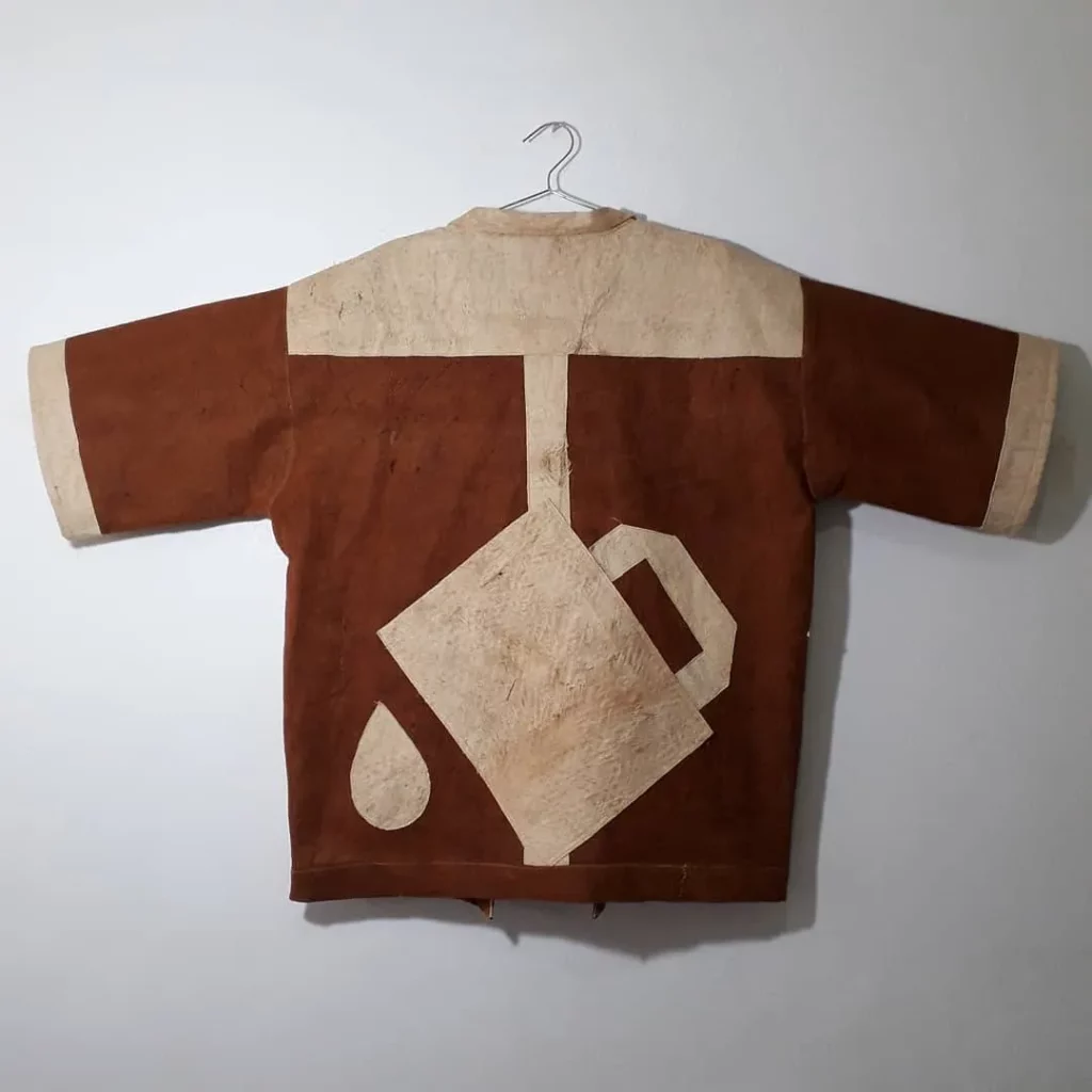 BARK-CLOTH OF THE BAGANDA PEOPLE OF SOUTHERN UGANDA