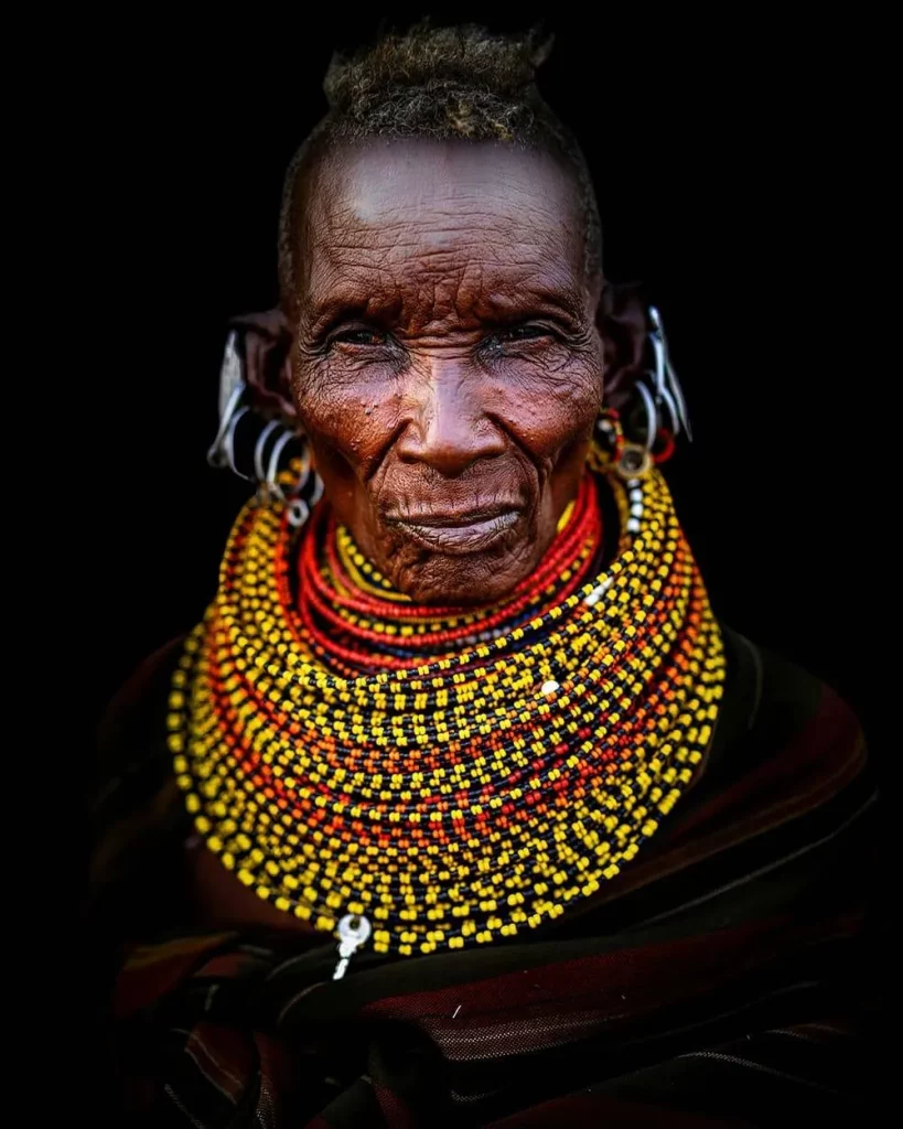 Turkana elder woman