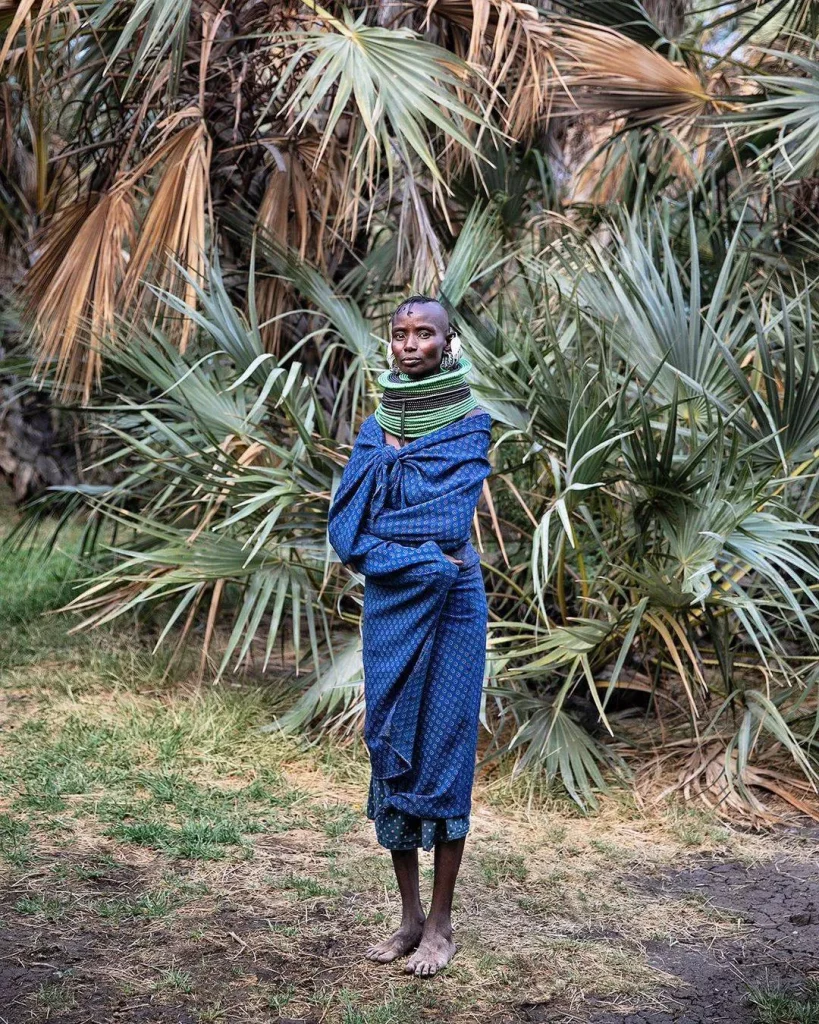 Beaded necklaces of the Lake Turkana people
