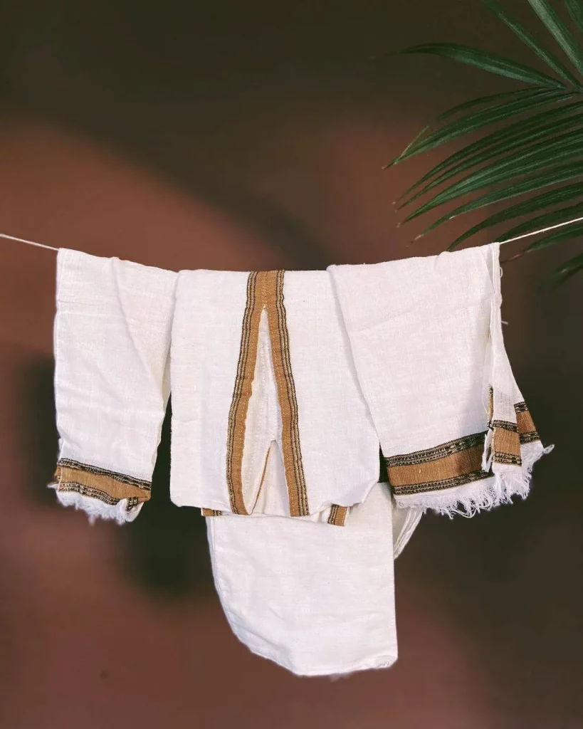 
Traditional Habesha Dress With Netela 