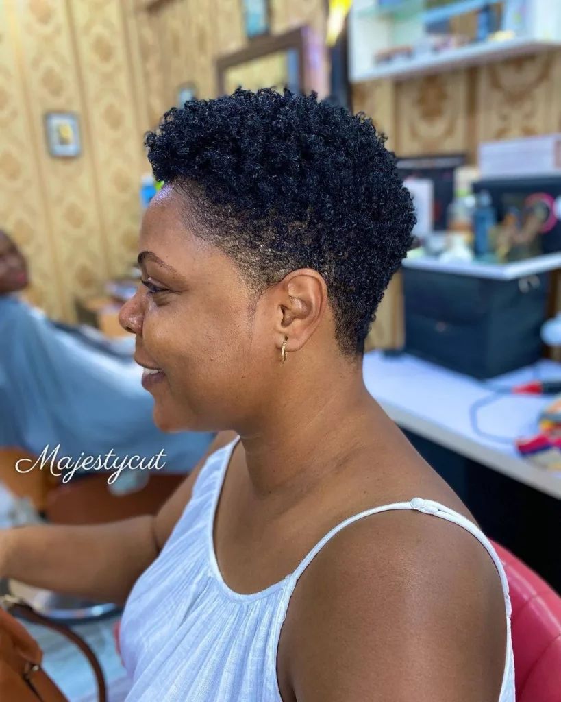 short-haired ladies
