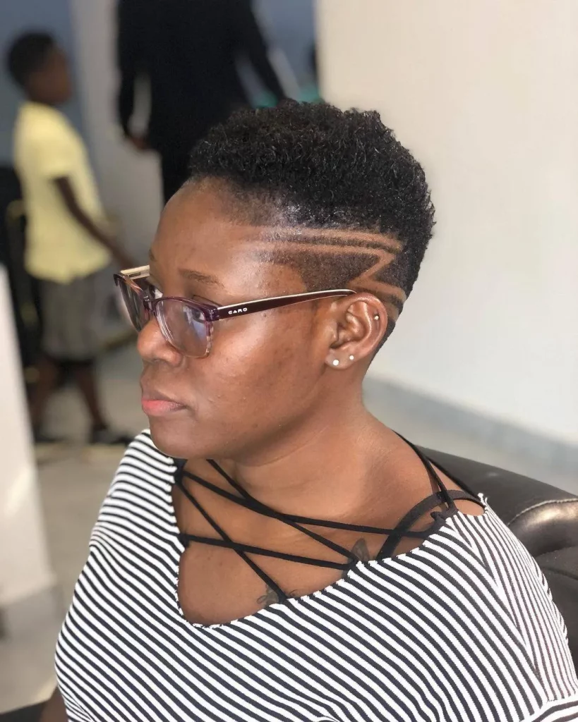 Black ladies hair cut style