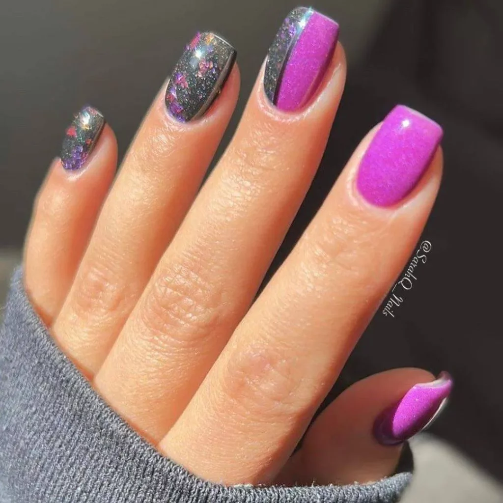 Trendy short nail designs