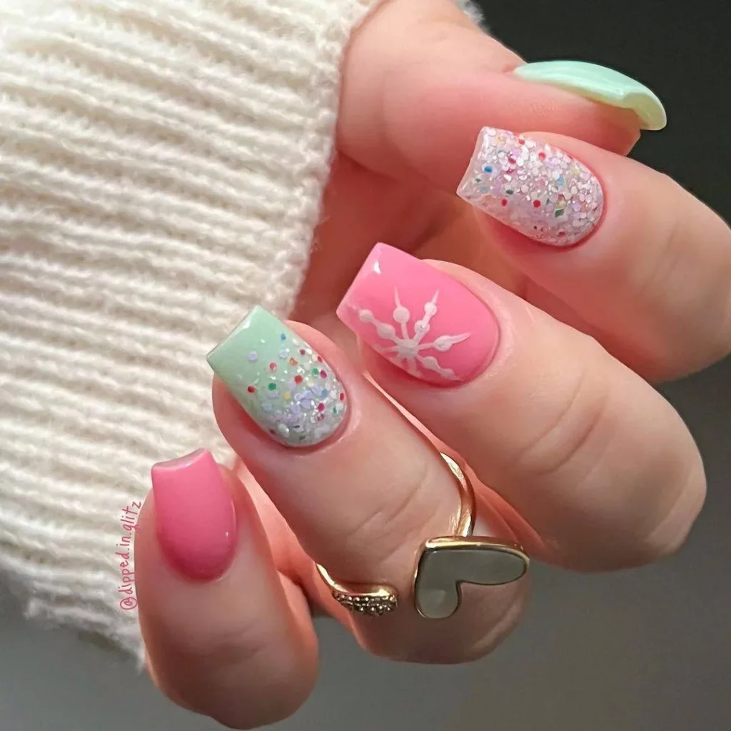 Short nail designs fall
