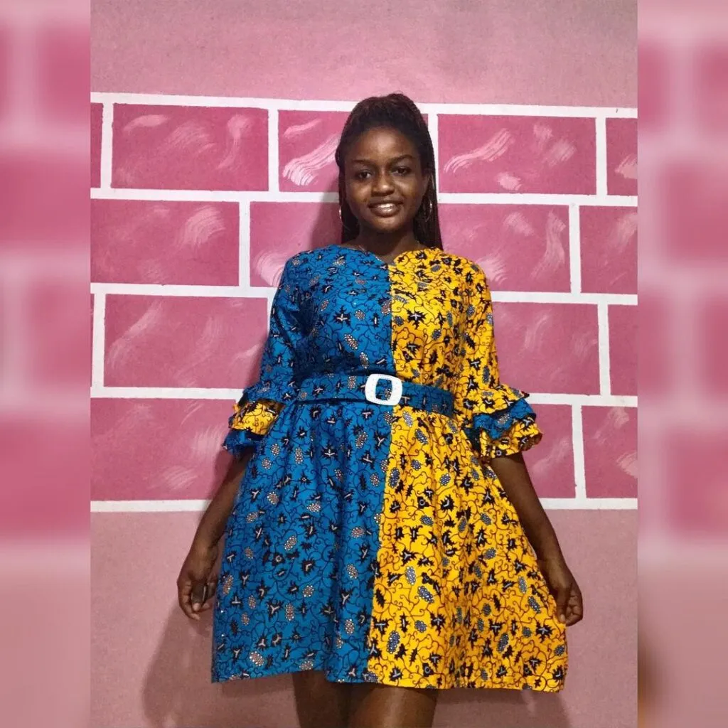 Beautiful combo with Ankara