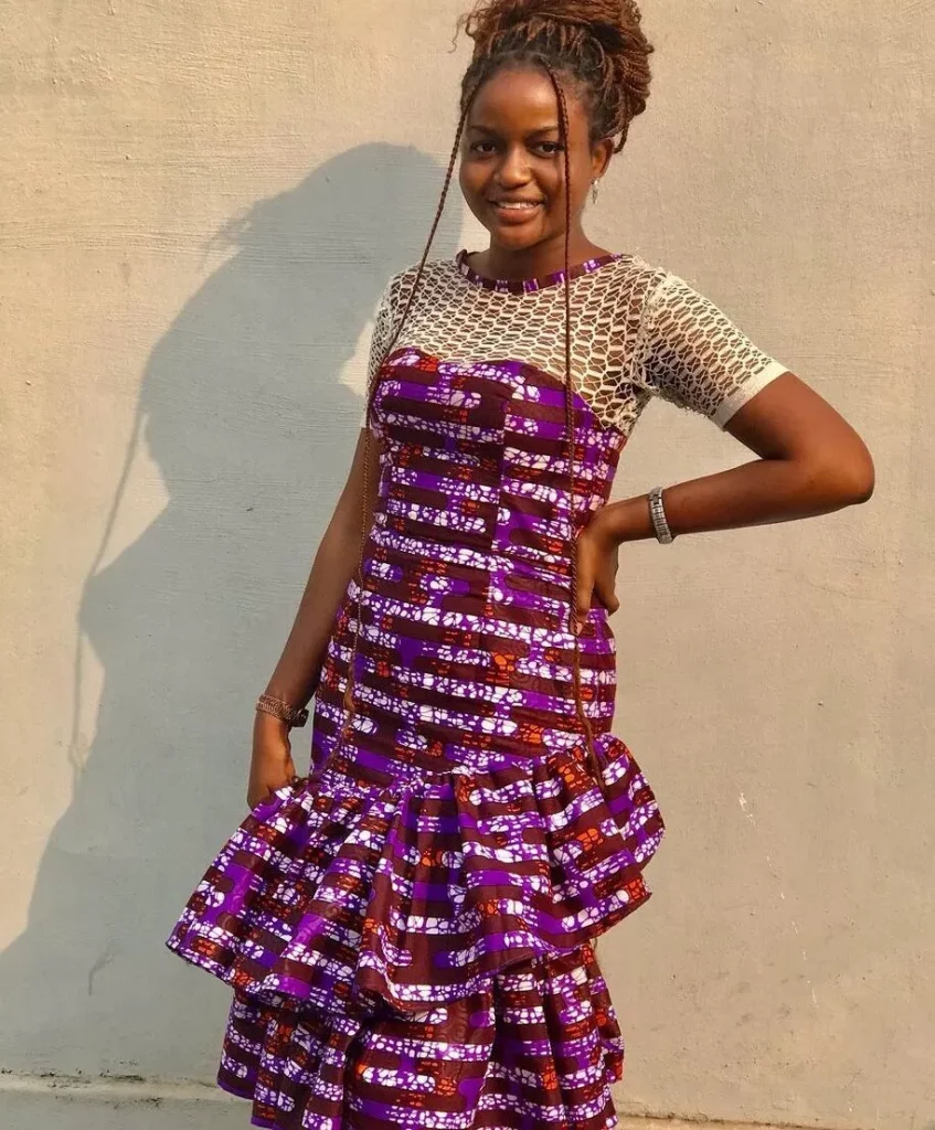 Hot Short Ankara Gown Designs To Rock This Season And Always