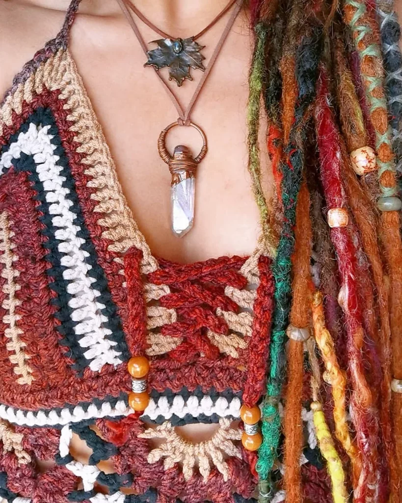 Crochet Boho Top