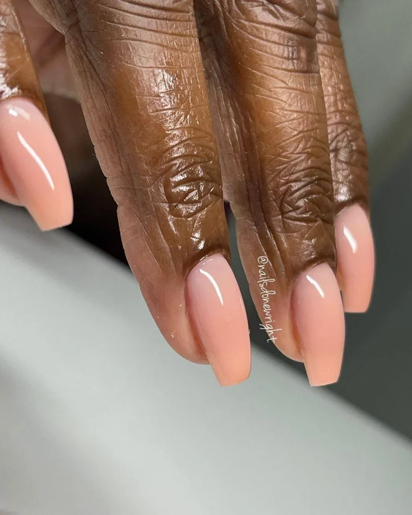 gel polish nail design for Father's Day