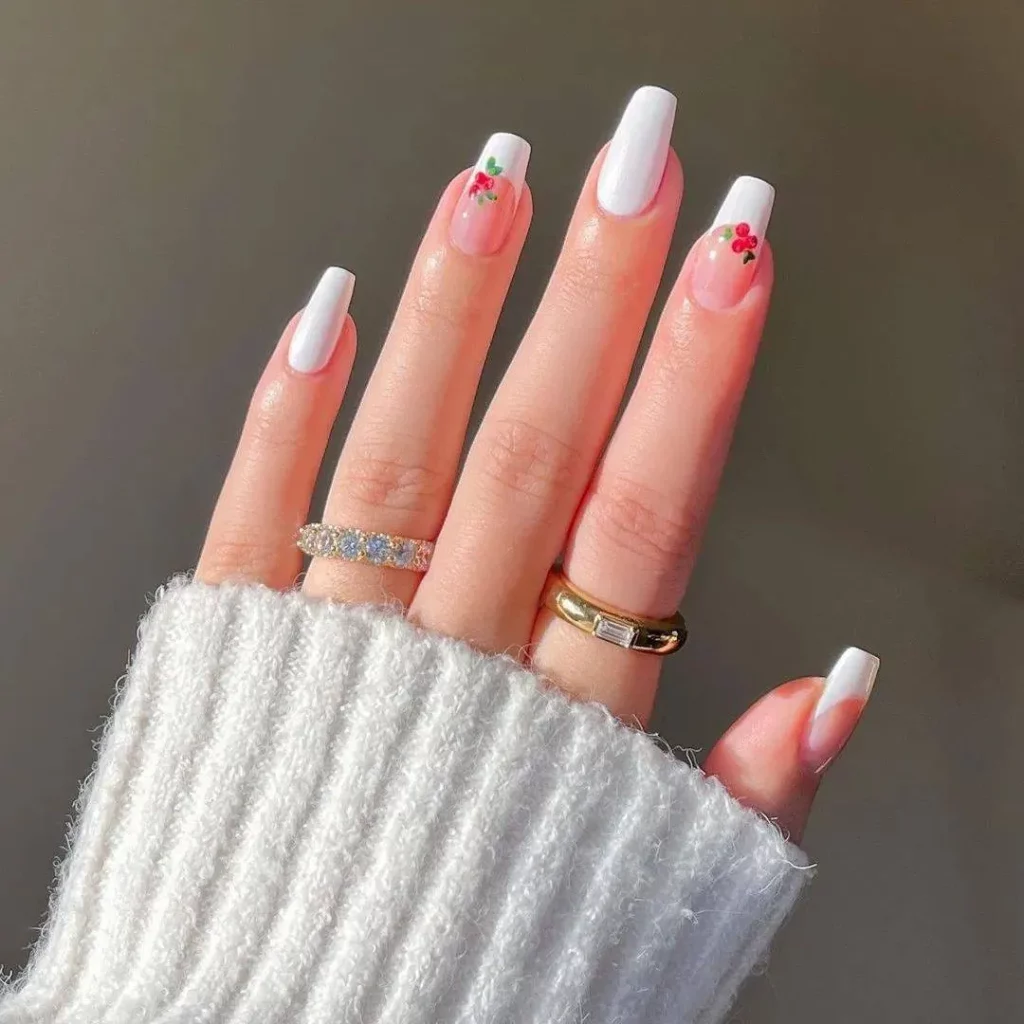 gel nail polish ombre design