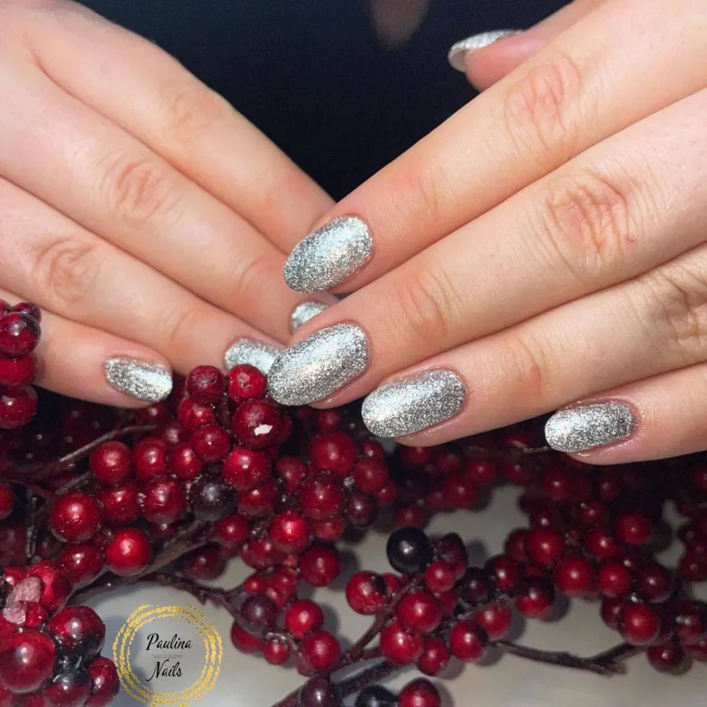 Vintage Silver Nail Design Ideas 