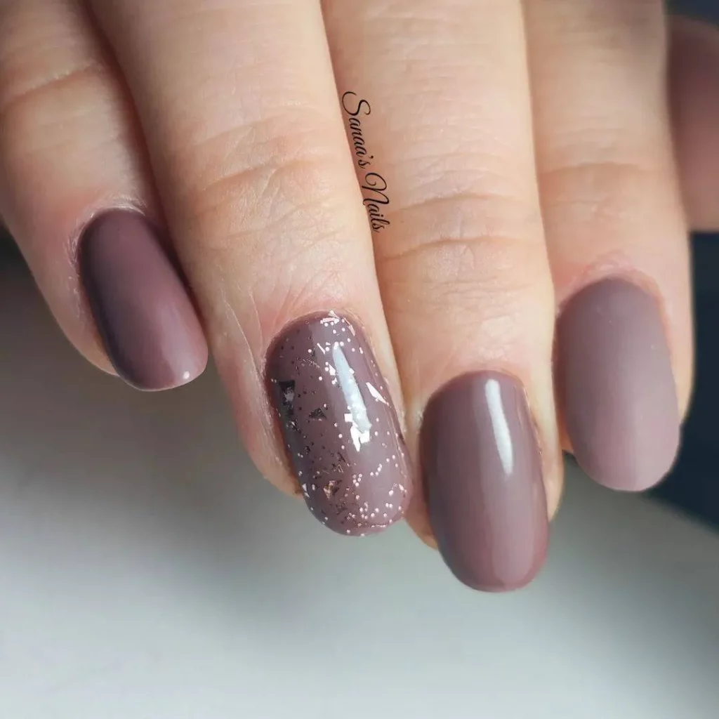 taupe nail design ideas