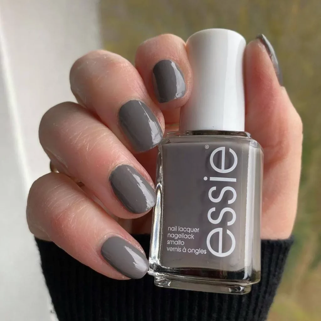 metallic taupe nail designs