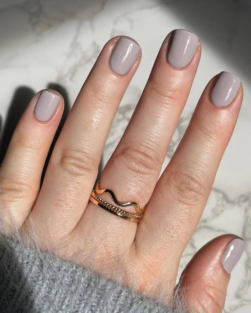 elegant taupe nail designs