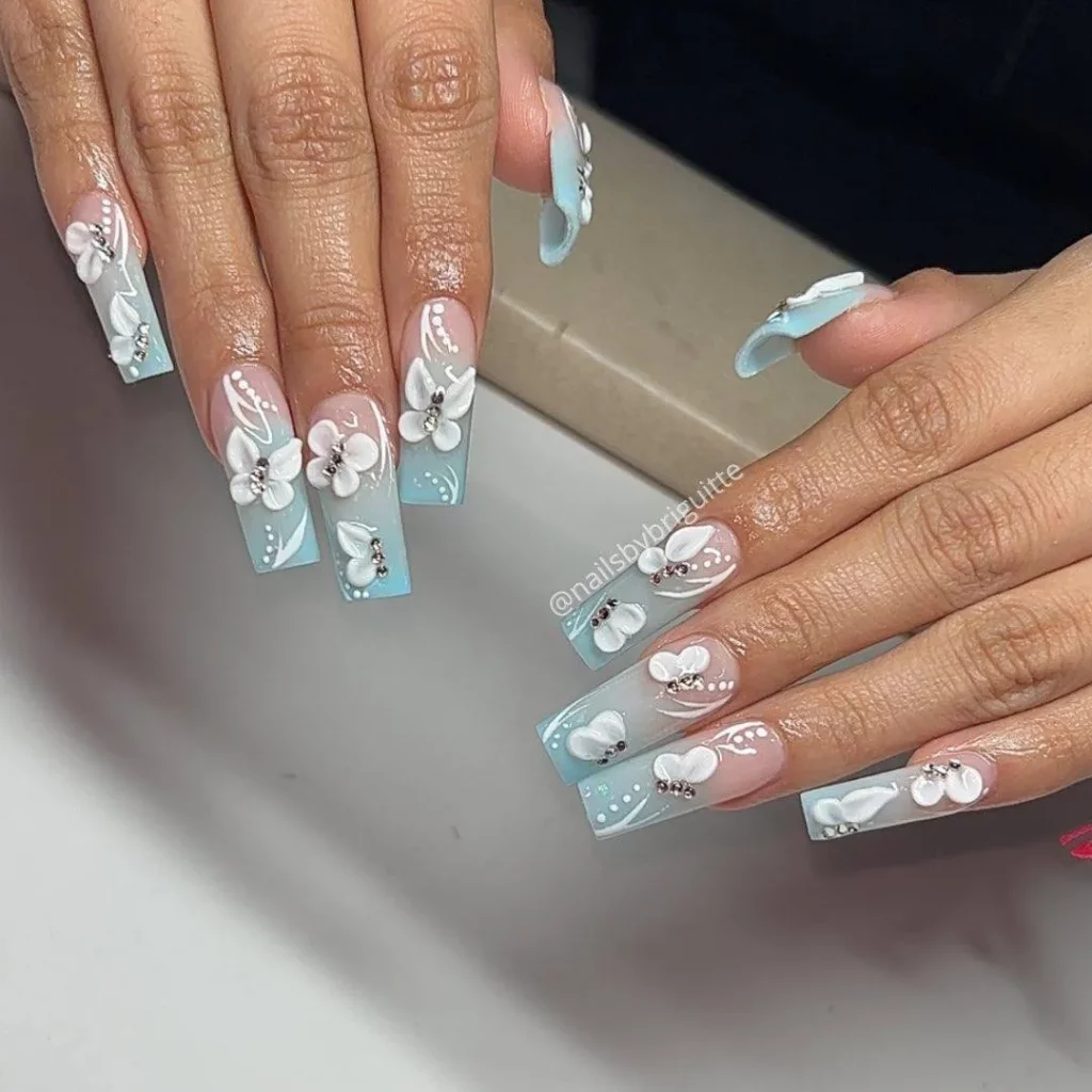 ombre nail art tutorial