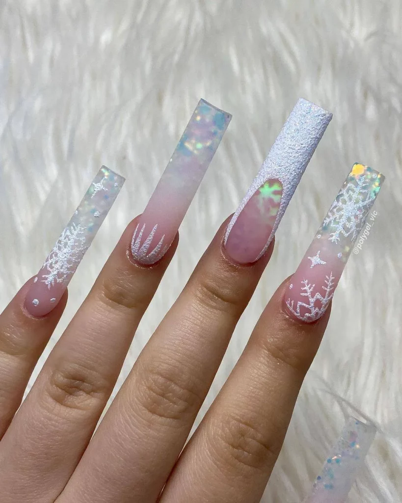 fade nail design