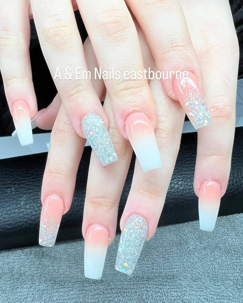 ombre acrylic nails