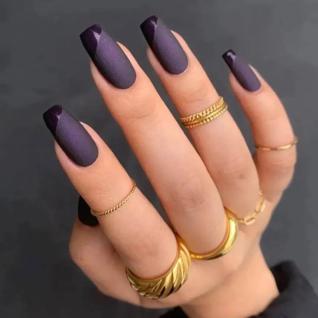 ombre nail design with ombre almond nails