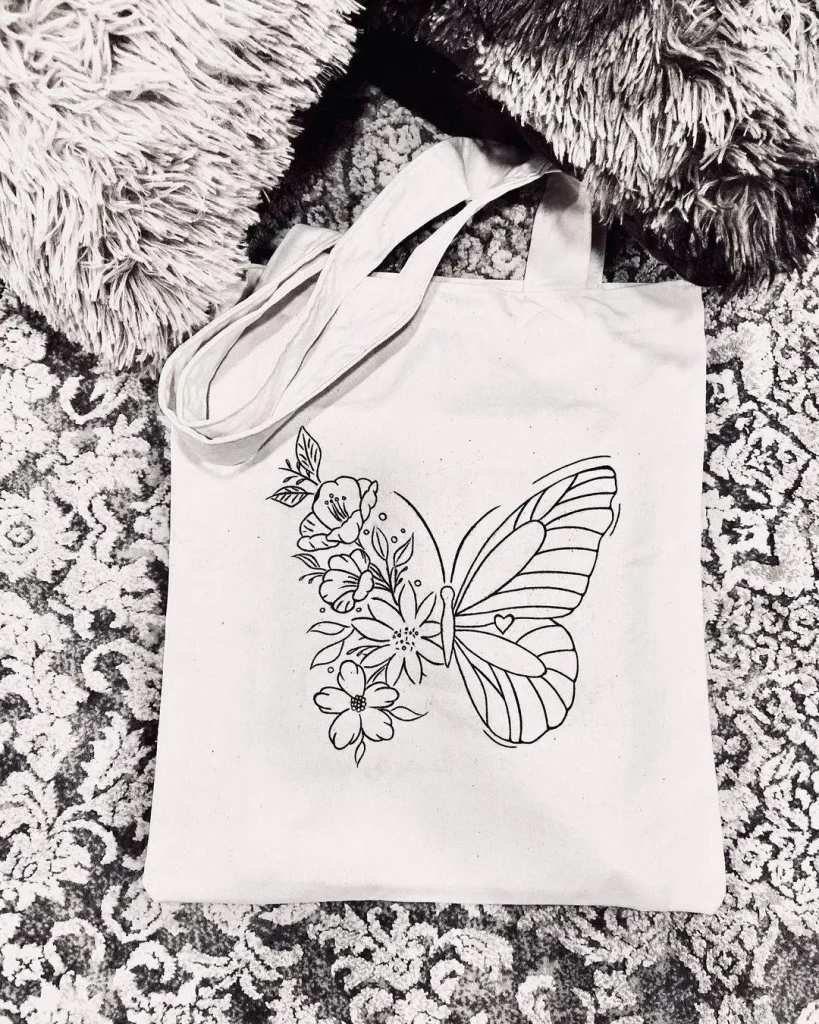 Printed tote bag designs