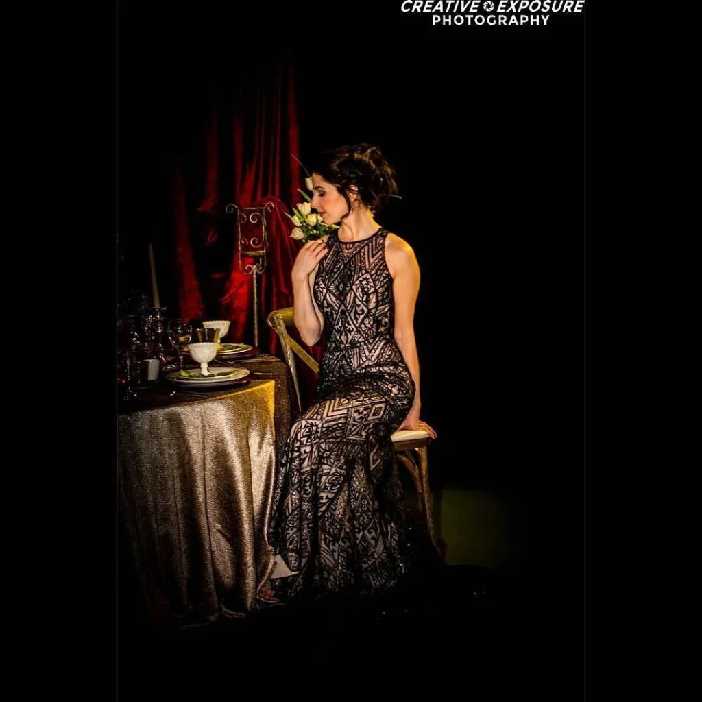 black lace formal gowns