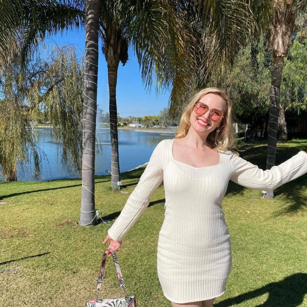 white crochet lace dress