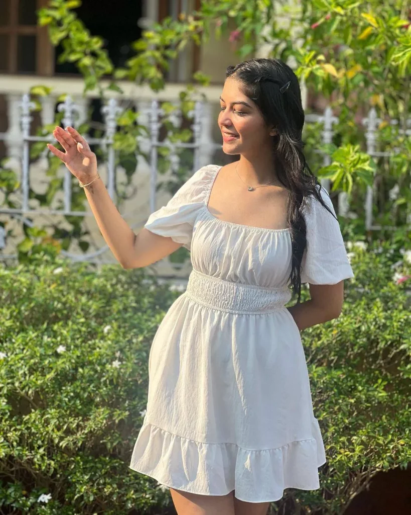 short white summer dress