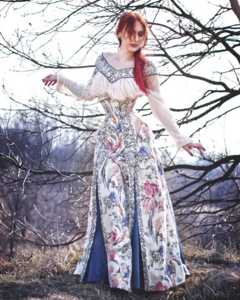 floral boho maxi dress